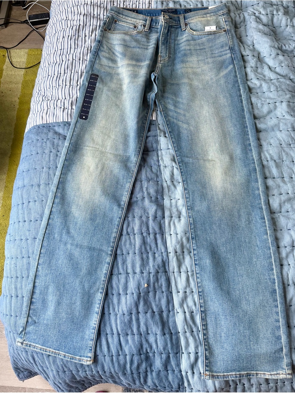 Men's Lucky Brand 329 Light Blue Straight-Leg Jeans 32x34 NWT